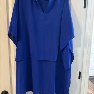 Vibrant Blue Kaftan Dress